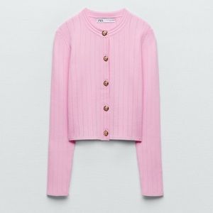 ZARA PINK CARDIGAN *NWT